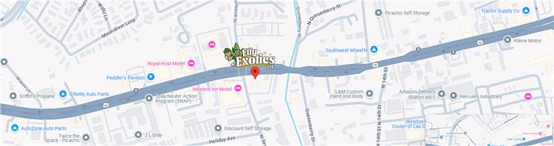 picture of map of Effy Exotics LLC